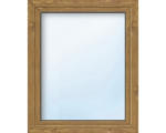 Hornbach Kunststofffenster ARON Basic weiß/golden oak 500x850 mm DIN Rechts