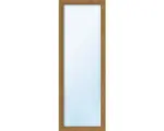 Hornbach Kunststofffenster ARON Basic weiß/golden oak 700x1400 mm DIN Links