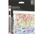 Hornbach Marabu Fineliner Colour Doodle Supreme 12er-Set