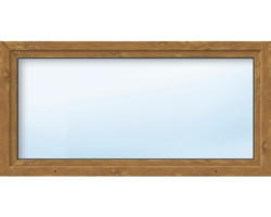 Kunststofffenster ARON Basic weiß/golden oak 1200x800 mm DIN Links