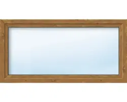 Kunststofffenster ARON Basic weiß/golden oak 1000x750 mm DIN Links