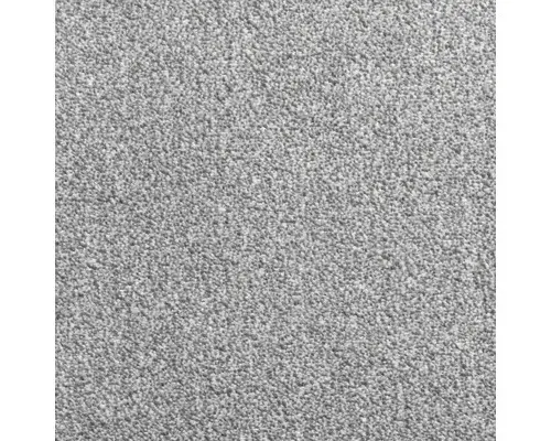 Teppichboden Velours Grace grau FB74 400 cm breit (Meterware)