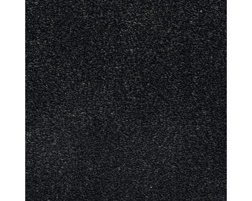 Teppichboden Velours Grace Farbe 78 schwarz 400 cm breit (Meterware)