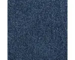 Hornbach Teppichboden Velours Grace Farbe 82 blau 400 cm breit (Meterware)