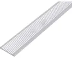 Hornbach Flachstange Aluminium geriffelt 40 x 3 mm, 1 m