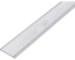 Flachstange Aluminium geriffelt 40 x 3 mm, 1 m