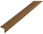 Hornbach Winkelprofil PVC holz kirsche 20 x 20 x 1,5 mm 1,5 mm , 2 m