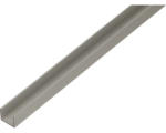 Hornbach U-Profil Aluminium silber 19 x 15 x 1,5 mm 1,5 mm , 2 m