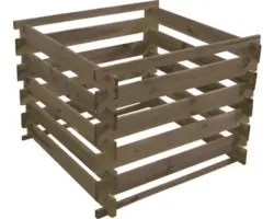 Holzkomposter Stecksystem 100 x 100 x 70 cm, kesseldruckimprägniert