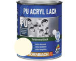 Hornbach HORNBACH Buntlack PU Acryllack seidenmatt RAL 9001 cremeweiß 5 l
