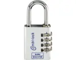 Hornbach Zahlenschloss Burg Wächter Combi 90 40 CHROMO SB 40 mm