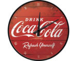 Hornbach Wanduhr Coca Cola-Logo Ø 31 cm