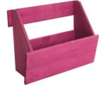 Hornbach Blumenkasten zum einhängen für Zaunelement Joris Fichte 48x20,5x37 cm pink