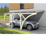 Hornbach Einzelcarport SKAN HOLZ Eifel inkl. 1 Einfahrtsbogen, Pfostenanker 300 x 541 cm natur