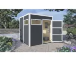 Hornbach Gartenhaus Cubo inkl. Fußboden Fenster 226 x 234 cm