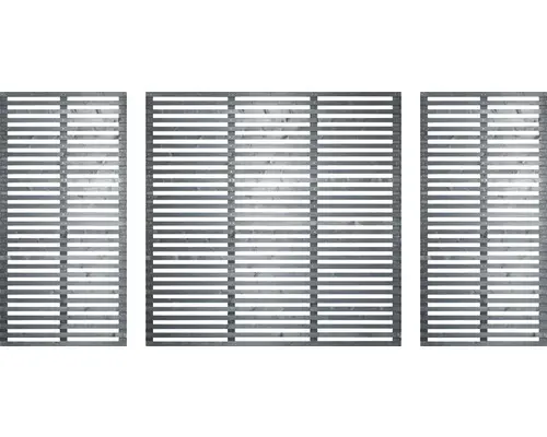 Seitenwände Konsta 3-Wand-Set für Unterstand Trend anthrazit