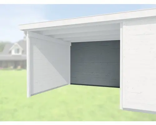 Rückwand weka für Anbau 300 cm 295x217 cm grau