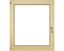 Holzfenster Kiefer lackiert 1050x1200 mm DIN Links