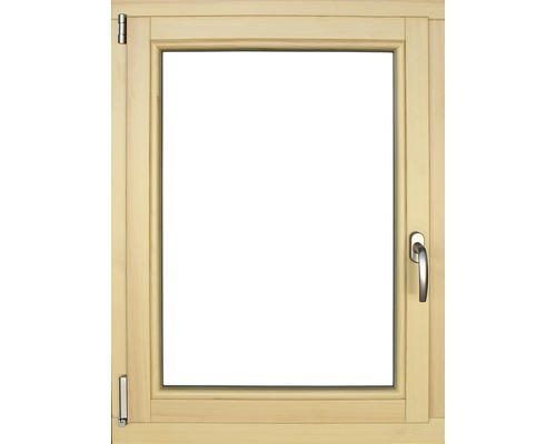 Holzfenster Kiefer lackiert 750x1000 mm DIN Links