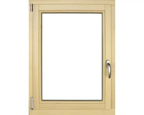 Holzfenster Kiefer lackiert 750x1000 mm DIN Links
