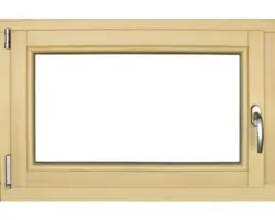 Holzfenster Kiefer lackiert 900x600 mm DIN Links