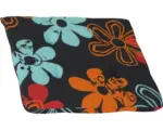Hornbach Sitzkissen Barcelona 41 x 41 cm Blumen anthrazit
