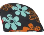Hornbach Sitzkissen Barcelona 41 x 41 cm Blumen abgerundet anthrazit