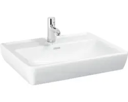 Waschtisch Laufen Pro A eckig mit Beschichtung 65x48 cm weiß