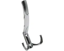 Huthaken Zamac verchromt 142x76x59 mm chrom