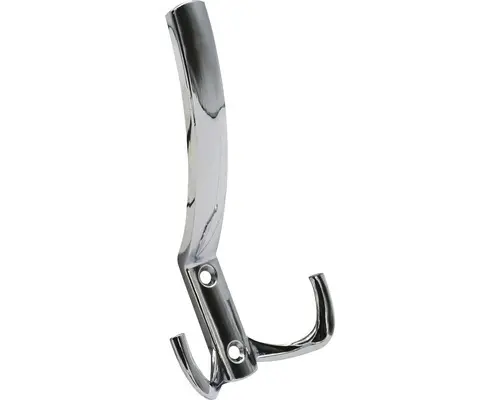 Huthaken Zamac verchromt 142x76x59 mm chrom