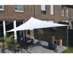 Hornbach Sonnensegel Dreieck cremeweiß 300x300x300 cm