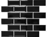 Hornbach Keramikmosaik CG M01B 29,56x29,1 cm schwarz