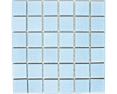 Keramikmosaik Heritage CH A1 30,0x30,0 cm blau