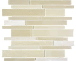 Glasmosaik CM GV14 28,6x30,0 cm beige