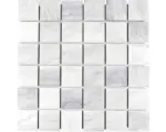 Hornbach Keramikmosaik CTR Q21GM 30,6x30,6 cm grau