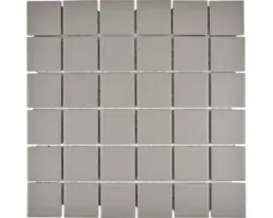 Keramikmosaik CU 203 29,1x29,1 cm grau