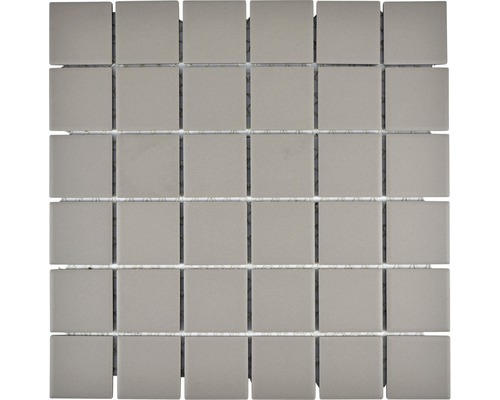 Keramikmosaik CU 203 29,1x29,1 cm grau