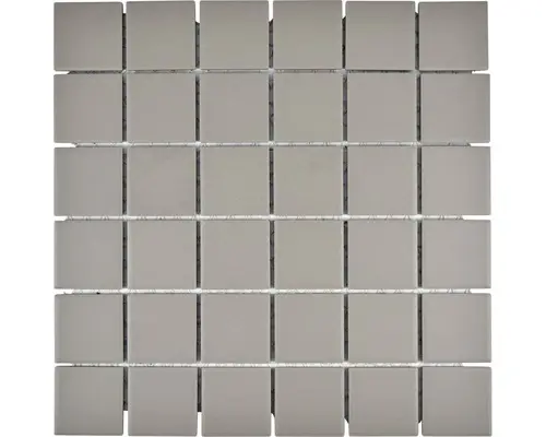 Keramikmosaik CU 203 29,1x29,1 cm grau