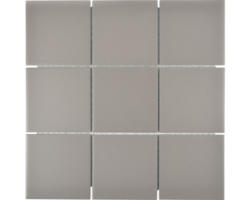 Keramikmosaik CU 932 29,25x29,25 cm grau