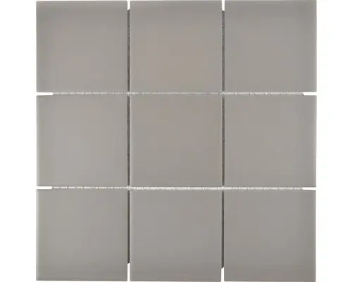 Keramikmosaik CU 932 29,25x29,25 cm grau
