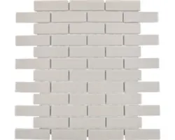 Keramikmosaik CU BR 304 29,5x29,0 cm grau