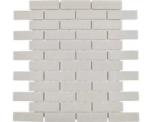 Keramikmosaik CU BR 304 29,5x29,0 cm grau