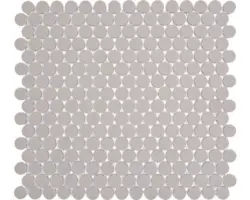 Keramikmosaik CU K217 31,5x29,4 cm grau