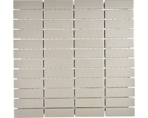 Keramikmosaik CU ST 001 28,65x29,5 cm grau