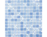 Hornbach Glasmosaik Patch 40 31,5x31,5 cm blau