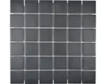 Hornbach Keramikmosaik SAT 402 30,0x30,0 cm schwarz