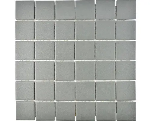 Keramikmosaik SAT 502 30,0x30,0 cm grau