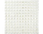 Hornbach Glasmosaik Sandy 22 31,5x31,5 cm weiß