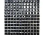 Hornbach Glasmosaik Sandy 28 31,5x31,5 cm schwarz
