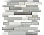 Hornbach Glasmosaik Sonja 23 30,0x29,2 cm grau
